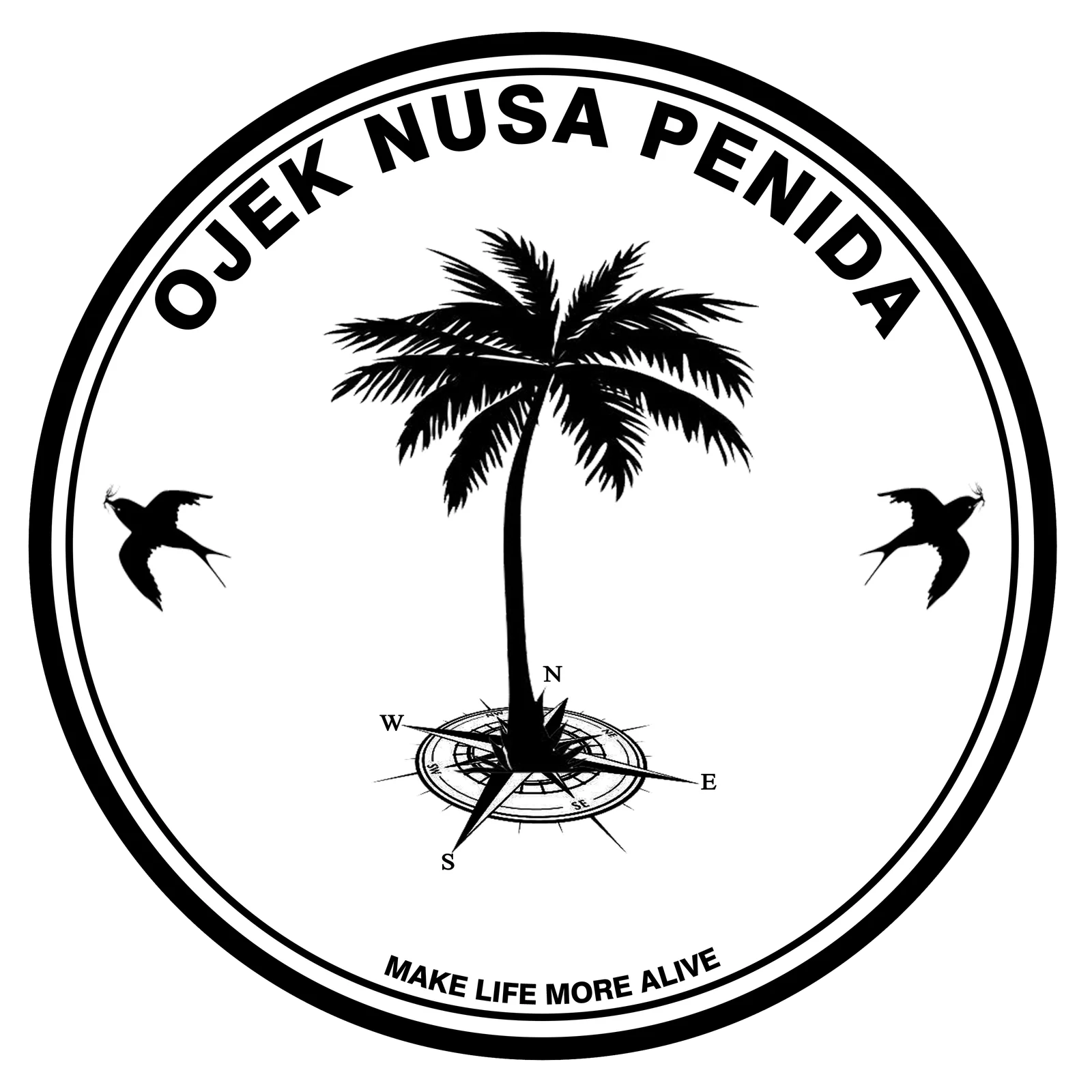Logo Ojek Nusa Penida
